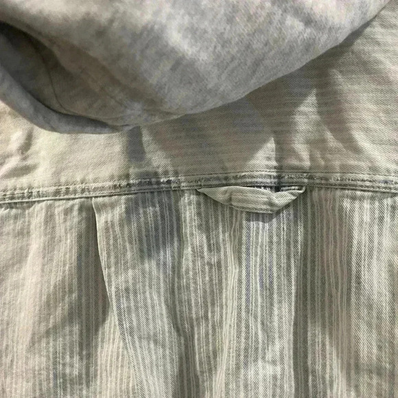 We The Free Okinawa Denim Duster Size XS Free People Hooded Jacket - Picture 6 of 14